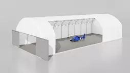 АВИАЦИОННЫЙ АНГАР ДЛЯ ВЕРТОЛЕТОВ - ПРОЕКТ 1